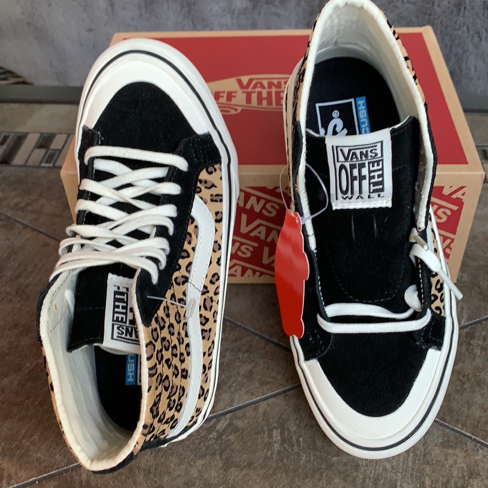 VANS SI8-HI 138 DECON MINI LEOPARD Sde/Marshmlw WM - Picture 10 of 16